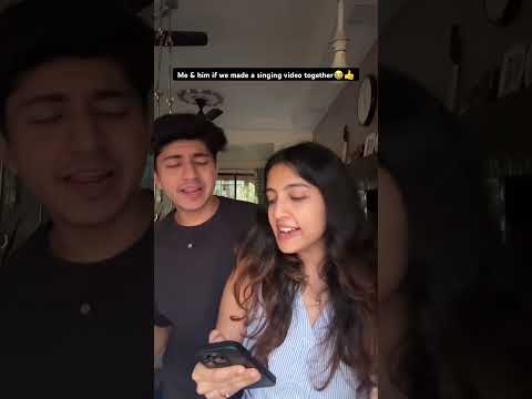 Hum dono besure hai, but kaiz thoda zyaada #comedy #funny #memes #singing #karaoke #tereliye thumbnail