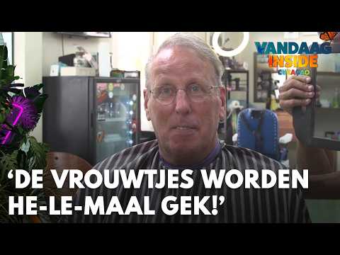 Naar de kapper met Chris Woerts: ‘De vrouwtjes worden he-le-maal gek op Curaçao!’ | VANDAAG INSIDE thumbnail