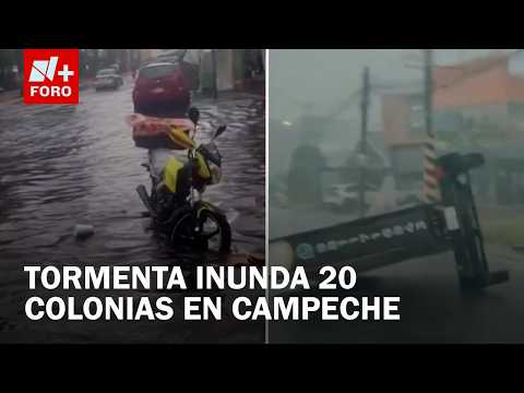 Lluvia en Campeche hoy: Reportan más de 20 colonias bajo el agua por tormenta thumbnail