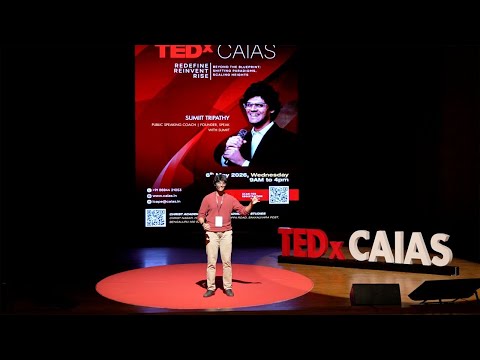 The Anxiety Alchemist: Turning Fear into Your Greatest Asset | SUMIIT TRIPATHY | TEDxCAIAS thumbnail