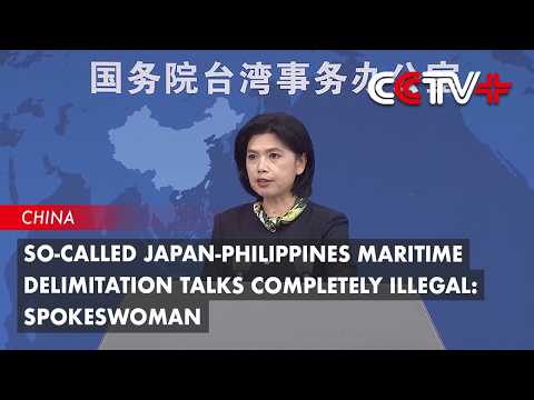 So-Called Japan-Philippines Maritime Delimitation Talks Completely Illegal: Spokeswoman thumbnail