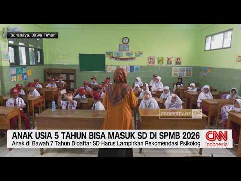 Umur 5 Tahun Bisa Masuk SD di SPMB 2026, Ada Syaratnya! thumbnail
