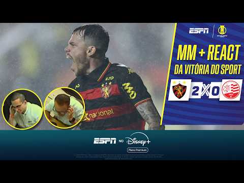 SPORT BATE NÁUTICO NO CLÁSSICO: AS MELHORES REAÇÕES DA VITÓRIA DO LEÃO PARA VIRAR LÍDER DA SÉRIE B thumbnail
