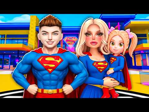 ZAŁOŻYŁEM RODZINE SUPERBOHATERÓW REALISTYCZNĄ na BROOKHAVEN w Roblox! thumbnail