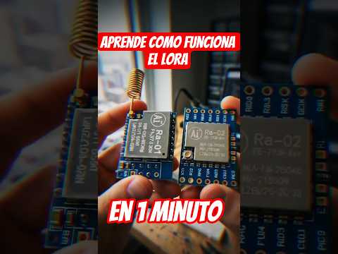 ¿Cómo funciona LoRa REALMENTE? (¡No atraviesa paredes!) 📡❌🏢 #electronica #red thumbnail