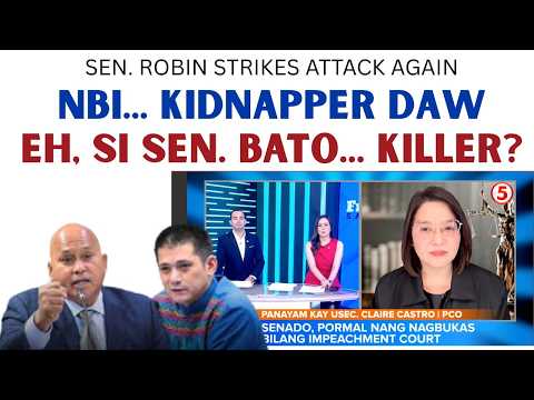 SEN. ROBIN STRIKES AGAIN| DAPAT  BANG PAGTIWALAAN ANG GALAWAN NG  SENADO NGAYON? thumbnail