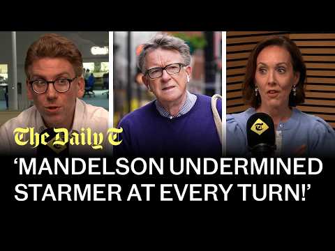 ‘Who can we tax to pay benefits?’ Explosive Mandelson files humiliate Starmer | The Daily T thumbnail