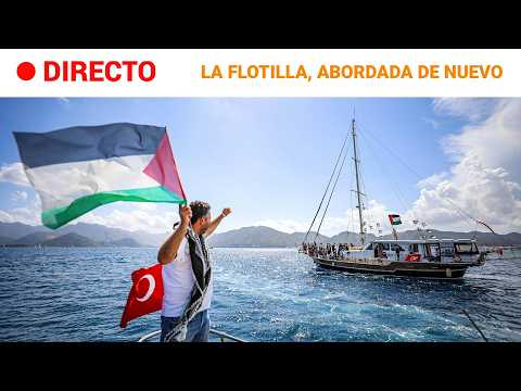 DIRECTO | La FLOTILLA que navega hacia GAZA es interceptada por el EJÉRCITO ISRAELÍ | RTVE thumbnail