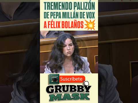 TREMENDO PALIZÓN de PEPA MILLÁN DE VOX a FÉLIX BOLALOS en el CONGRESO de los DIPUTADOS ? thumbnail