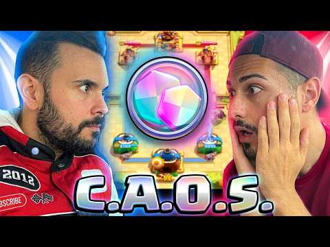 1Vs1 contro GRAX in C.A.O.S. , nuovi deck COMPETITIVI - CLASH ROYALE thumbnail