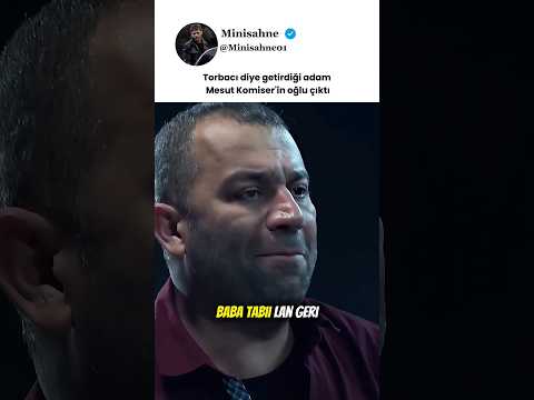 Torbacı diye getirdiği adam Mesut Komiser'in oğlu çıktı thumbnail