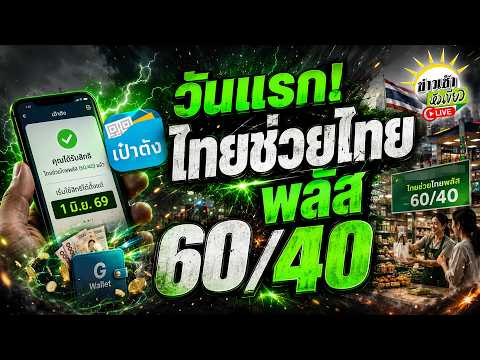 [LIVE TALK] วันเเรก! ไทยช่วยไทยพลัส | 1 มิ.ย. 69 | ข่าวเช้าหัวเขียว thumbnail