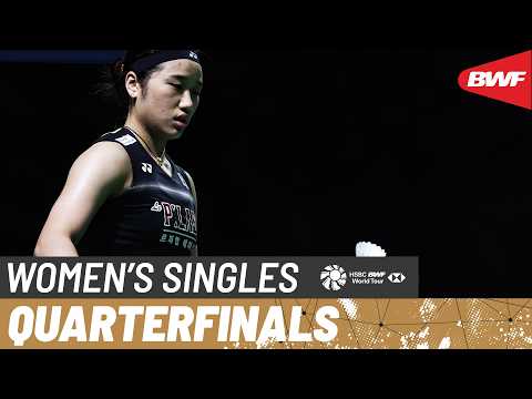 POLYTRON Indonesia Open 2026 | An Se Young (KOR) [1] vs Pornpawee Chochuwong (THA) [7] | QF thumbnail