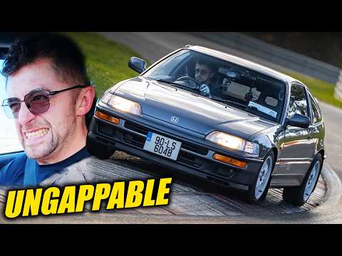 Lando Norris Did NOT Gap Me in Honda CRX! // Nürburgring thumbnail