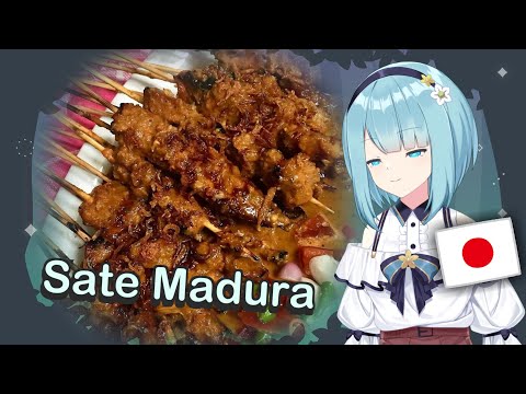 【Sate Sate Sate Madura...】Chill night Live cooking with Japanese VTuber Hayate(3.0) thumbnail
