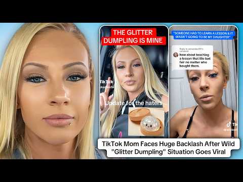 TikTok Mom Faces Huge Backlash After Controversial "Glitter Dumpling" Video Goes Viral thumbnail
