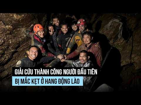 Đưa được người đầu tiên ra, tìm cách cứu nhóm còn lại trong hang động Lào thumbnail