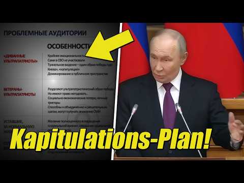 Putin's Geheimer Kapitulations-Plan GELEAKT! So Will Er Seine NIEDERLAGE Erklären!  thumbnail