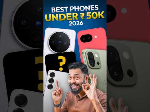 Top 5 Best Smartphones Under ₹50000 ⚡ June 2026 thumbnail
