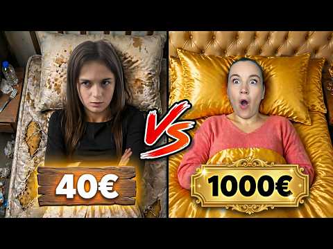 UNE NUIT À 40€ VS UNE NUIT À 1000€ thumbnail