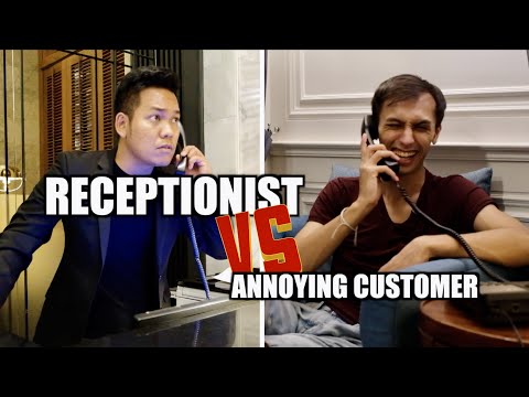 Receptionist VS Annoying Customer thumbnail