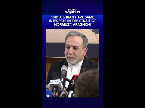 "India & Iran Have Similar Interests In Homruz": Araghchi Confirms Safe Passage For Indian Ships thumbnail