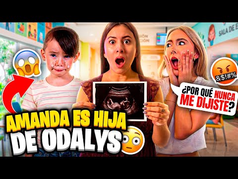LE DIJIMOS A AMANDA QUE ODALYS ES SU MAMÁ 😭👶 | HERMANAS JM thumbnail
