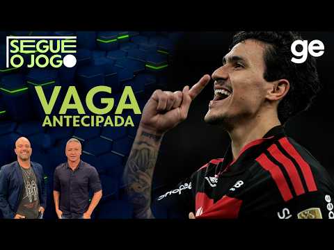 SEGUE O JOGO | FLAMENGO GARANTE VAGA NAS OITAVAS E PALMEIRAS FICA PARA A ÚLTIMA RODADA | ge.globo thumbnail