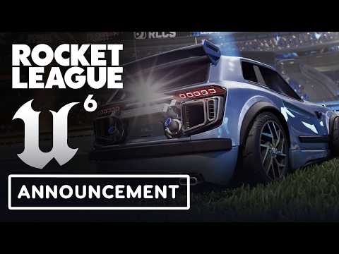 Rocket League x Unreal Engine 6 - Official Reveal Announcement Trailer thumbnail