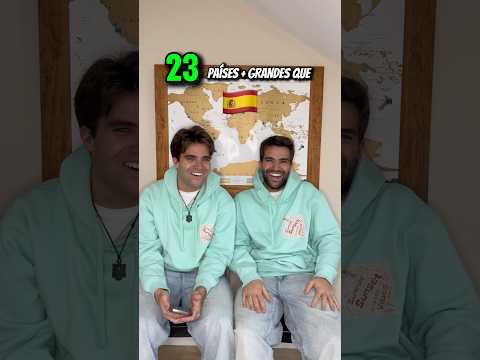 Países más grandes que España 🇪🇸 Hay muchísimos, pero es que Gon es malísimo 😂 #españa #paises thumbnail