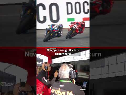 Live Bulega's win in the Superpole Race directly from the box 🤩 | 2025 #AragonWorldSBK 🇪🇸 thumbnail