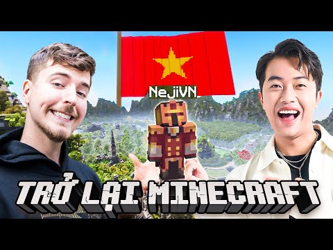 CrisDevilGamer và MrBeast choáng ngợp bởi vẻ đẹp của Ninh Bình trong Minecraft thumbnail