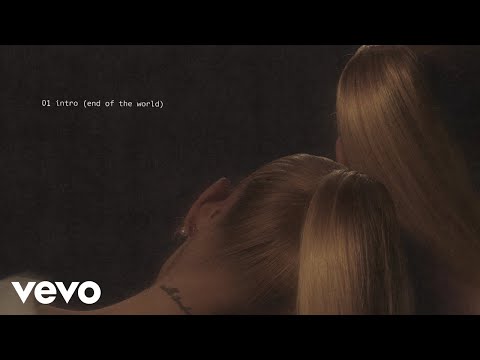 Ariana Grande - intro (end of the world) (lyric visualizer) thumbnail