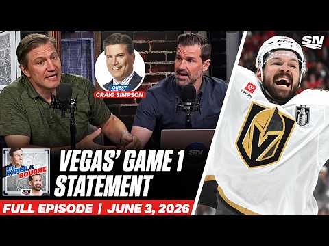 Vegas Makes A Statement In Game 1 | Real Kyper & Bourne thumbnail
