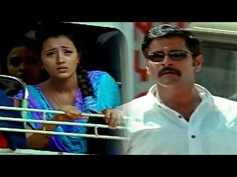 तृषा कृष्णन ने विक्रम पे वार होने से बचा लिया thumbnail
