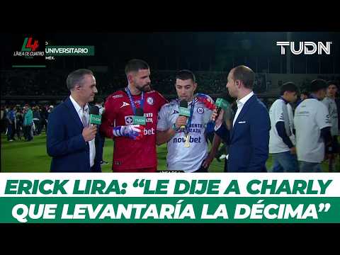 Erik LIRA, EMOCIONADO: “Ser CAMPEÓN es lo mejor que hay... es peor afuera, se sufre más” ? | TUDN thumbnail