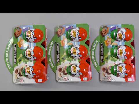 9x Minecraft Surprise Eggs thumbnail