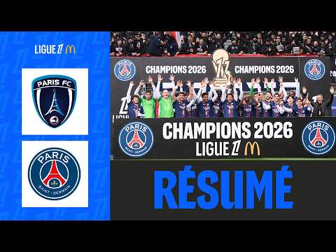 Le PSG CÉLÈBRE SON 14e TITRE mais PERD le DERBY face au PFC | 34ème journée-Ligue 1 McDonald's 25/26 thumbnail