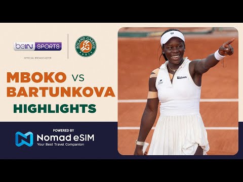 Victoria Mboko vs Nikola Bartunkova | Roland-Garros 2026 | Match Highlights thumbnail