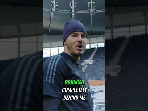 Crazy World Record Ball Control Attempt at Premier League Stadium! 😱🤯🏟️ #football #soccer thumbnail