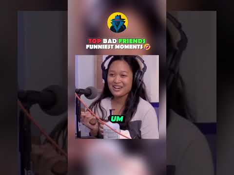Bad Friends Funniest Moments😂 #viralvideo #funny #interestingclips #viralshort #podcast #badfriends thumbnail