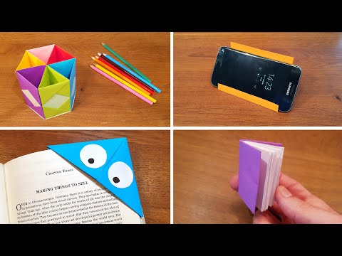 4 Easy & Useful Paper Crafts to Sell at School thumbnail