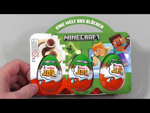 Kinder JOY Minecraft thumbnail
