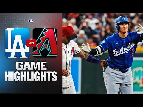 Dodgers vs. D-backs Game Highlights (6/1/26) | MLB Highlights thumbnail