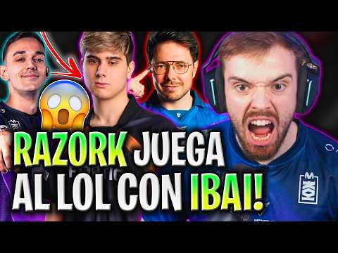 IBAI INVITA A RAZORK A JUGAR AL LOL!😱 SCRIMS con RAZORK, REVEN, MELLADO Y KUENTIN! thumbnail