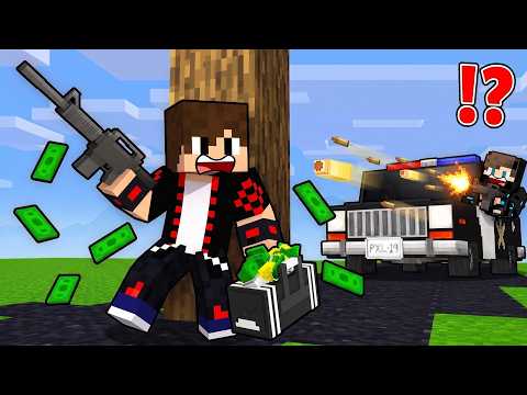 ماين كرافت لايف ستيل الحرامية #20 : اعضاء السيرفر يطاردوني !!؟ 🔥😱 thumbnail