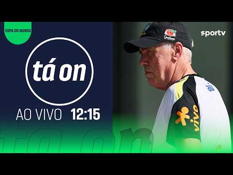 PROGRAMA COMPLETO: ANCELOTTI ESBOÇA CINCO MUDANÇAS NA SELEÇÃO BRASILEIRA | TÁ ON | sportv thumbnail
