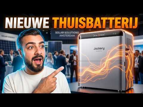 Jackery SolarVault 3 Series: Nieuwe Thuisbatterij op Solar Solutions Amsterdam thumbnail