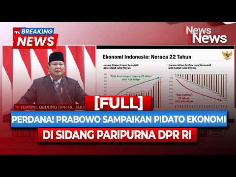 [FULL] Perdana, Prabowo Hadiri Rapat Paripurna DPR RI, Sampaikan Pidato Ekonomi | iNews Terkini thumbnail