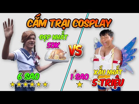 Cắm Trại Cosplay 1 Sao vs 6 Sao | Cosplay Đẹp Nhất 50k vs Xấu Nhất 5 Triệu thumbnail